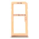SIM Card Tray + SIM Card Tray / Micro SD Card Tray for Samsung Galaxy M40 SM-M405 (Orange)