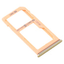 SIM Card Tray + SIM Card Tray / Micro SD Card Tray for Samsung Galaxy M40 SM-M405 (Orange)