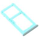 SIM Card Tray + SIM Card Tray / Micro SD Card Tray for Samsung Galaxy M40 SM-M405 (Baby Blue)