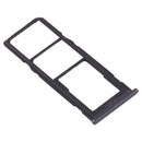 SIM Card Tray + SIM Card Tray + Micro SD Card Tray for Samsung Galaxy M10 SM-M105 (Black)