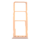 SIM Card Tray + SIM Card Tray + Micro SD Card Tray for Samsung Galaxy M10 SM-M105 (Gold)