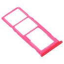 SIM Card Tray + SIM Card Tray + Micro SD Card Tray for Samsung Galaxy M10 SM-M105 (Red)