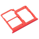 SIM Card Tray + SIM Card Tray + Micro SD Card Tray for Samsung Galaxy A2 Core SM-A260 (Red)