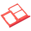 SIM Card Tray + SIM Card Tray + Micro SD Card Tray for Samsung Galaxy A2 Core SM-A260 (Red)
