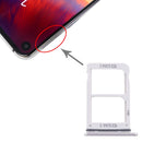 SIM Card Tray + SIM Card Tray for Samsung Galaxy A8s / Galaxy A9 Pro 2019(Silver)