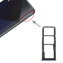 SIM Card Tray + SIM Card Tray + Micro SD Card Tray for Samsung Galaxy A50s SM-A507 (Black)