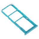 SIM Card Tray + SIM Card Tray + Micro SD Card Tray for Samsung Galaxy A50s SM-A507 (Green)