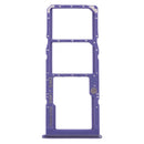 SIM Card Tray + SIM Card Tray + Micro SD Card Tray for Samsung Galaxy A50s SM-A507 (Purple)