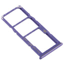 SIM Card Tray + SIM Card Tray + Micro SD Card Tray for Samsung Galaxy A50s SM-A507 (Purple)