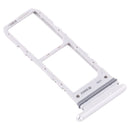 SIM Card Tray + SIM Card Tray for Samsung Galaxy A90 5G SM-A908 (Silver)