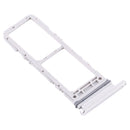 SIM Card Tray + SIM Card Tray for Samsung Galaxy A90 5G SM-A908 (Silver)