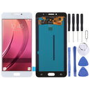 LCD Screen and Digitizer Full Assembly (OLED Material ) for Galaxy C7 Pro / C7010(White)