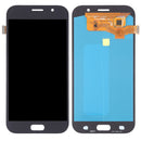 LCD Screen and Digitizer Full Assembly (OLED Material ) for Galaxy A7 (2017), A720F, A720F/DS(Black)