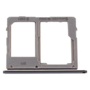 SIM Card Tray + SIM Card Tray / Micro SD Card Tray for Samsung Galaxy A8 Starï¼ˆA9 Starï¼‰SM-G8850 (Black)