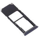 SIM Card Tray + Micro SD Card Tray for Samsung Galaxy A9 (2018) SM-A920 (Black)