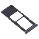 SIM Card Tray + Micro SD Card Tray for Samsung Galaxy A9 (2018) SM-A920 (Black)