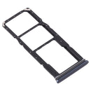 SIM Card Tray + SIM Card Tray + Micro SD Card Tray for Samsung Galaxy A9 (2018) SM-A920 (Black)