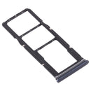 SIM Card Tray + SIM Card Tray + Micro SD Card Tray for Samsung Galaxy A9 (2018) SM-A920 (Black)