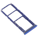 SIM Card Tray + SIM Card Tray + Micro SD Card Tray for Samsung Galaxy A9 (2018) SM-A920 (Blue)
