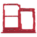 SIM Card Tray + SIM Card Tray + Micro SD Card Tray for Samsung Galaxy A01 Core SM-A013 (Red)
