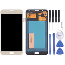 TFT Material LCD Screen and Digitizer Full Assembly for Galaxy J7 (2015) / J700F, J700F/DS, J700H/DS, J700M, J700M/DS, J700T, J700P(Gold)
