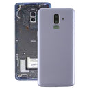Back Cover with Side Keys & Camera Lens for Galaxy J8 (2018), J810F/DS, J810Y/DS, J810G/DS(Grey)