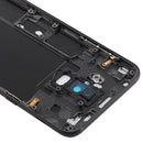 Back Cover with Side Keys & Camera Lens for Galaxy A6+ (2018) / A605(Black)