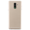 Back Cover with Side Keys & Camera Lens for Galaxy A6+ (2018) / A605(Gold)