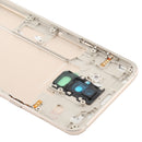 Back Cover with Side Keys & Camera Lens for Galaxy A6+ (2018) / A605(Gold)