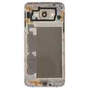 Back Cover with Side Keys & Camera Lens for Galaxy A8(Gold)