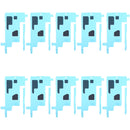 10 PCS LCD Digitizer Back Adhesive Stickers for Samsung Galaxy Note10