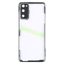 Glass Transparent Battery Back Cover for Samsung Galaxy S20 SM-G980 SM-G980F SM-G980F/DS(Transparent)