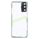 Glass Transparent Battery Back Cover for Samsung Galaxy S20 SM-G980 SM-G980F SM-G980F/DS(Transparent)