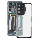 Glass Transparent Battery Back Cover for Samsung Galaxy S20 Ultra SM-G988 SM-G988U SM-G988U1 SM-G9880 SM-G988B/DS SM-G988N SM-G988B SM-G988W(Transparent)