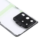 Glass Transparent Battery Back Cover for Samsung Galaxy S20 Ultra SM-G988 SM-G988U SM-G988U1 SM-G9880 SM-G988B/DS SM-G988N SM-G988B SM-G988W(Transparent)