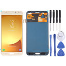 LCD Screen and Digitizer Full Assembly (TFT Material ) for Galaxy J7 Neo, J701F/DS, J701M(Gold)