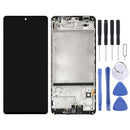 Original LCD Screen and Digitizer Full Assembly With Frame for Samsung Galaxy M51 SM-M515