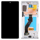 Original LCD Screen for Samsung Galaxy Note10 4G/Note10 5G SM-N971/N970 Digitizer Full Assembly With Frame (Silver)