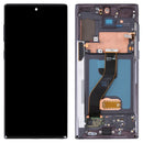 Original LCD Screen and Digitizer Full Assembly With Frame for Samsung Galaxy Note10/Note10 5G SM-N971/N970(Black)