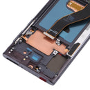 Original LCD Screen and Digitizer Full Assembly With Frame for Samsung Galaxy Note10/Note10 5G SM-N971/N970(Black)