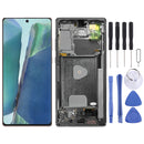 Original LCD Screen and Digitizer Full Assembly With Frame for Samsung Galaxy Note20 SM-N980 (Gold)