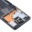 Middle Frame Bezel Plate for Samsung Galaxy S20 Ultra 5G SM-G988B (Black)