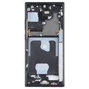 Middle Frame Bezel Plate With Parts for Samsung Galaxy Note20 Ultra SM-N985F(Black)