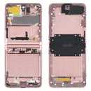 Middle Frame Bezel Plate for Samsung Galaxy Z Flip 5G SM-F707 (Pink)