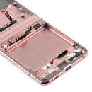Middle Frame Bezel Plate for Samsung Galaxy Z Flip 5G SM-F707 (Pink)