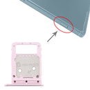 SIM Card Tray + Micro SD Card Tray for Samsung Galaxy Tab S6 Lite / SM-P615 (Pink)