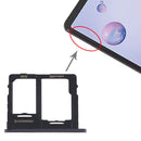 SIM Card Tray + Micro SD Card Tray for Samsung Galaxy Tab A 8.4(2020) / SM-T307U (Black)