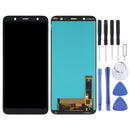 OLED Material LCD Screen and Digitizer Full Assembly for Samsung Galaxy J8 SM-J810