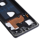 Middle Frame Bezel Plate for Samsung Galaxy S10 Lite(Black)