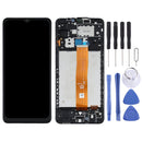 Original LCD Screen and Digitizer Full Assembly with Frame for Samsung Galaxy A12 SM-A125F